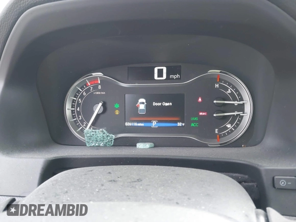 2022 Honda Ridgeline RTL-E with VIN 5FPYK3F74NB011358, listed as a IAAI auction lot 41431157 with 26,116 mi miles and . Bid and sale history available at DreamBid. Image 7.