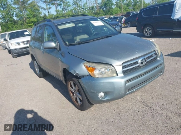 2008 Toyota RAV4 Ltd with VIN JTMZK31V386012553, listed as a IAAI auction lot 42045642 with 206,102 mi miles. Bid and sale history available at carsss.com. Image 1.