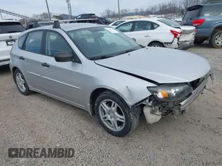 2008 Subaru Impreza Wagon (Natl) i w/Premium Pkg with VIN JF1GH61638H819228, listed as a IAAI auction lot 41339311 with 168,172 mi miles. Bid and sale history available at carsss.com. Image 1.
