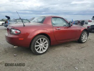 2008 Mazda MX-5 Miata Grand Touring z VIN JM1NC26F780147545, wystawiony jako Copart lot #51526915 z przebiegiem 85 178 mil mil oraz Szkoda całkowita • Salvage title. Historia ofert i sprzedaży dostępna na DreamBid. Obrazek 3.