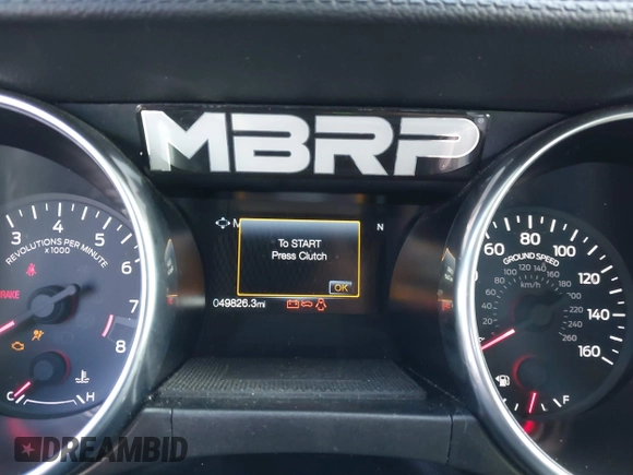 2020 Ford Mustang GT with VIN 1FA6P8CF3L5183248, listed as a IAAI auction lot 41796643 with 49,826 mi miles and . Bid and sale history available at DreamBid. Image 7.