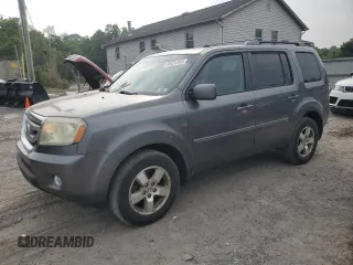 2011 Honda Pilot EX-L z VIN 5FNYF4H51BB079871, wystawiony jako Copart lot #58321365 z przebiegiem 156 257 mil mil oraz Szkoda całkowita • Salvage title. Historia ofert i sprzedaży dostępna na DreamBid. Obrazek 1.
