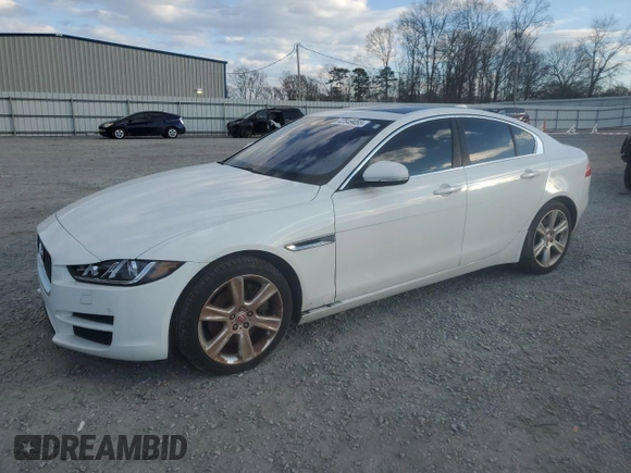 2017 Jaguar XE with VIN SAJAK4BN6HA953043, listed as a Copart auction lot 42549455 with 106,150 mi miles and Clean Title. Bid and sale history available at DreamBid. Image 1.