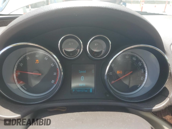 2012 Buick Regal with VIN 2G4GR5EK6C9156013, listed as a Copart auction lot 61579355 with 103,127 mi miles and Salvage title. Bid and sale history available at DreamBid. Image 9.