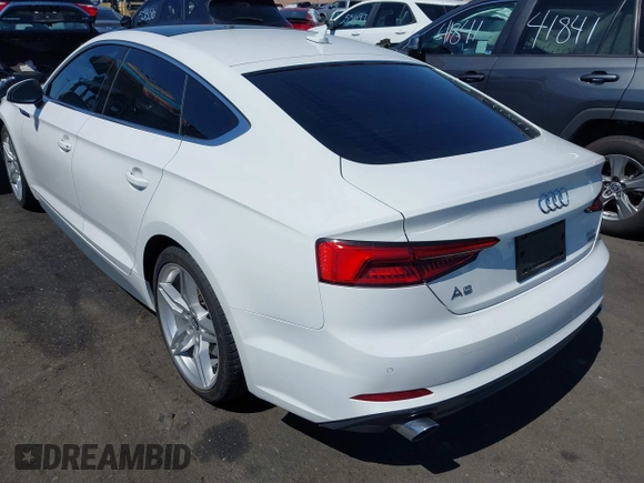 2018 Audi A5 Sportback Premium Plus с VIN WAUENCF54JA006405, выставлен на аукционе IAAI как лот 41825449 с пробегом 98 222 миль миль и . История ставок и продаж доступна на DreamBid. Изображение 3.