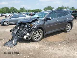 2016 Toyota RAV4 Limited with VIN JTMDFREV4GJ092789, listed as a Copart auction lot 60430715 with Not provided miles and Salvage title. Bid and sale history available at DreamBid. Image 1.