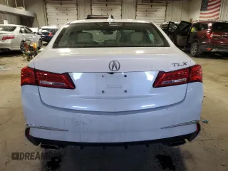 2020 Acura TLX w/Technology Pkg with VIN 19UUB2F42LA005153, listed as a Copart auction lot 45450695 with 80,537 mi miles and Clean Title. Bid and sale history available at carsss.com. Image 6.
