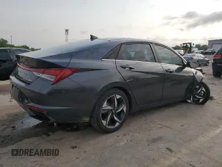 2023 Hyundai Elantra Limited z VIN 5NPLP4AG3PH099681, wystawiony jako Copart lot #54840125 z przebiegiem 44 360 mil mil oraz Szkoda całkowita • Salvage title. Historia ofert i sprzedaży dostępna na DreamBid. Obrazek 3.