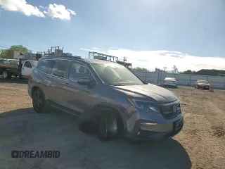 2022 Honda Pilot Special Edition with VIN 5FNYF5H28NB009445, listed as a Copart auction lot 83148554 with 56,026 mi miles and Non Repairable. Bid and sale history available at DreamBid. Image 12.