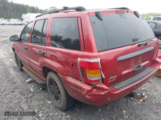 2002 Jeep Grand Cherokee Laredo with VIN 1J4GW48S22C295981, listed as a IAAI auction lot 41987578 with 188,368 mi miles. Bid and sale history available at carsss.com. Image 3.