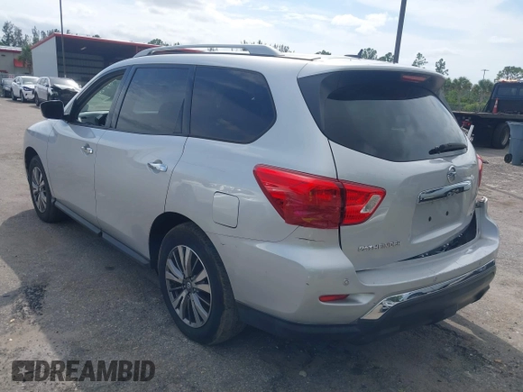 2018 Nissan Pathfinder S with VIN 5N1DR2MN9JC637022, listed as a IAAI auction lot 40555746 with 96,269 mi miles and . Bid and sale history available at DreamBid. Image 3.