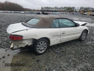 2004 Chrysler Sebring Limited with VIN 1C3EL65R64N317575, listed as a Copart auction lot 51833645 with Not Provided miles and Salvage Title. Bid and sale history available at DreamBid. Image 3.