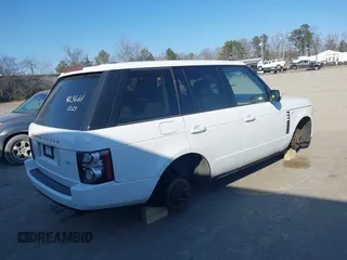 2012 Land Rover Range Rover HSE Lux z VIN SALMF1D43CA382244, wystawiony jako IAAI lot #41256574 z przebiegiem 158 076 mil mil oraz . Historia ofert i sprzedaży dostępna na DreamBid. Obrazek 4.