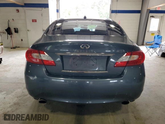 2012 Infiniti M Hybrid with VIN JN1EY1AP1CM910773, listed as a Copart auction lot 56379845 with 168,626 mi miles and Clean title. Bid and sale history available at DreamBid. Image 6.
