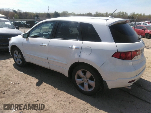2007 Acura RDX Tech Pkg with VIN 5J8TB18527A009897, listed as a IAAI auction lot 41897761 with 113,769 mi miles. Bid and sale history available at carsss.com. Image 3.