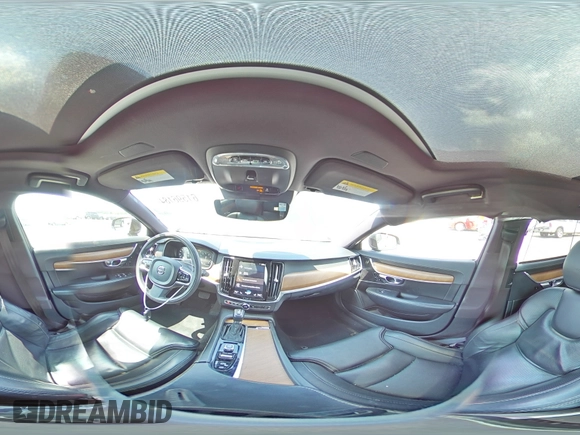 2019 Volvo S90 Inscription with VIN LVYA22ML9KP110238, listed as a Copart auction lot 61596184 with 92,529 mi miles and Salvage Title. Bid and sale history available at carsss.com. Image 12.