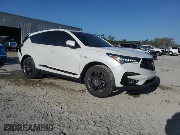 2021 Acura RDX w/A-Spec Package z VIN 5J8TC1H61ML013879, wystawiony jako Copart lot #54783485 z przebiegiem 47 230 mil mil oraz Szkoda całkowita • Salvage title. Historia ofert i sprzedaży dostępna na DreamBid. Obrazek 4.
