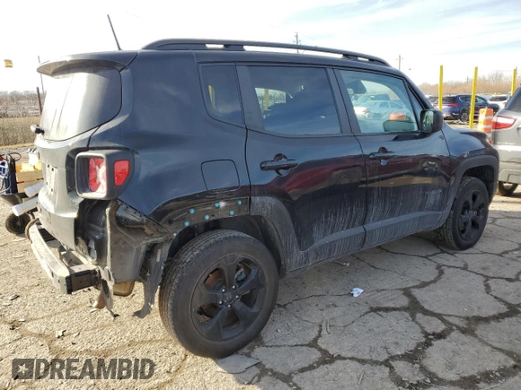 2021 Jeep Renegade Jeepster with VIN ZACNJDAB3MPM93664, listed as a Copart auction lot 44168175 with 76,666 mi miles and Salvage title. Bid and sale history available at DreamBid. Image 3.