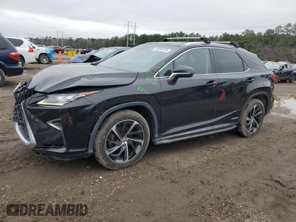 2017 Lexus RX with VIN 2T2BGMCA9HC015366, listed as a Copart auction lot 45694975 with 63,187 mi miles and Salvage Title. Bid and sale history available at carsss.com. Image 1.