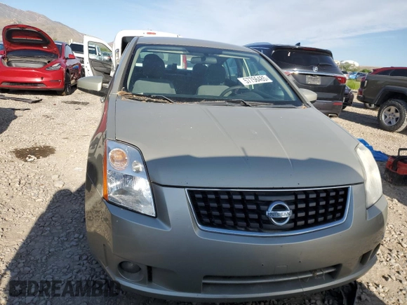 2008 Nissan Sentra S with VIN 3N1AB61E78L760892, listed as a Copart auction lot 57756485 with Not provided miles and Clean title. Bid and sale history available at DreamBid. Image 5.