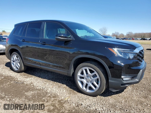 2024 Honda Passport EX-L с VIN 5FNYF8H5XRB018813, выставлен на аукционе Copart как лот 49441605 с пробегом 5 980 миль миль и Списание • Salvage title. История ставок и продаж доступна на DreamBid. Изображение 4.