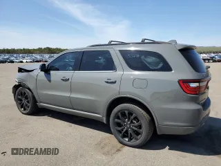 2019 Dodge Durango GT Plus with VIN 1C4RDJDG9KC754878, listed as a Copart auction lot 53489095 with 95,223 mi miles and Salvage Title. Bid and sale history available at DreamBid. Image 2.