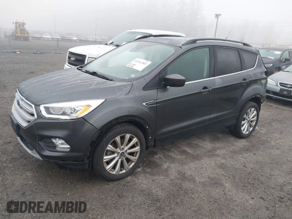 2019 Ford Escape SEL with VIN 1FMCU9HD1KUA21248, listed as a IAAI auction lot 41261302 with 46,555 mi miles. Bid and sale history available at carsss.com. Image 17.