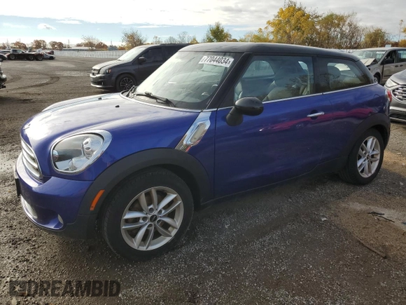2013 MINI Paceman z VIN WMWSS1C58DWN93901, wystawiony jako Copart lot #77044034 z przebiegiem 189 375 mil mil oraz Czysty tytuł • Clean title. Historia ofert i sprzedaży dostępna na DreamBid. Obrazek 1.