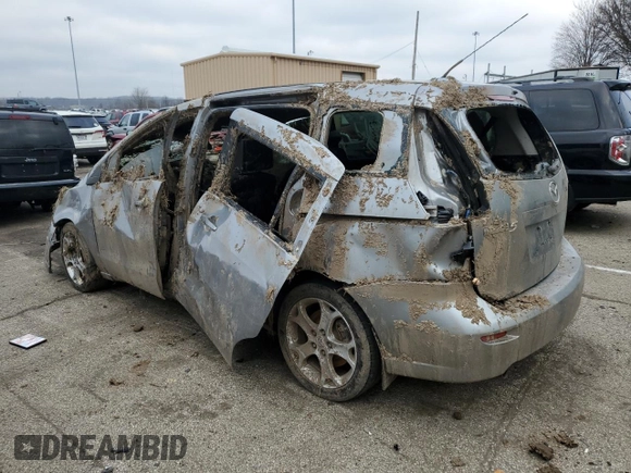 2010 Mazda 5 Sport with VIN JM1CR2W34A0387606, listed as a Copart auction lot 40808824 with Not Provided miles and Salvage Title. Bid and sale history available at DreamBid. Image 2.