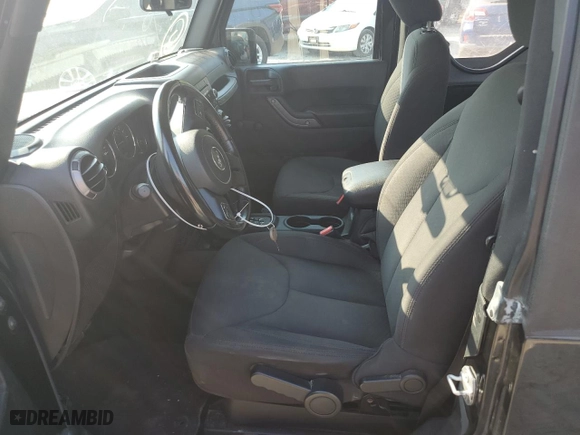 2018 Jeep Wrangler JK Sport S with VIN 1C4AJWAG5JL890155, listed as a Copart auction lot 66946104 with NaN miles and Salvage Title. Bid and sale history available at carsss.com. Image 7.