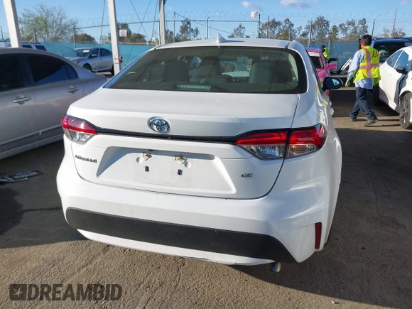 2022 Toyota Corolla LE with VIN 5YFEPMAE3NP276964, listed as a IAAI auction lot 41714701 with 63,597 mi miles. Bid and sale history available at carsss.com. Image 16.