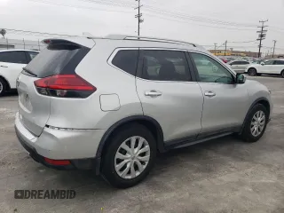 2017 Nissan Rogue SV with VIN 5N1AT2MN0HC751196, listed as a Copart auction lot 53169775 with 200,029 mi miles and Salvage Title. Bid and sale history available at carsss.com. Image 3.
