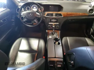 2012 Mercedes-Benz C 300 Sport with VIN WDDGF8BB1CA647084, listed as a Copart auction lot 53452325 with 95,059 mi miles and Salvage Title. Bid and sale history available at DreamBid. Image 8.