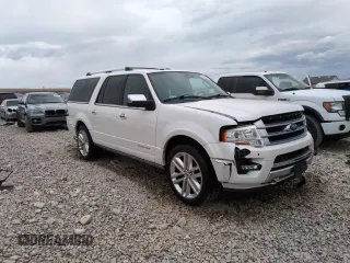 2016 Ford Expedition Max Platinum with VIN 1FMJK1MT5GEF52174, listed as a Copart auction lot 49000355 with 112,451 mi miles and Salvage title. Bid and sale history available at DreamBid. Image 14.