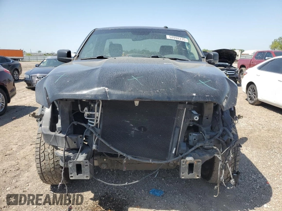2018 Ram 1500 Express with VIN 3C6JR6AT0JG122755, listed as a Copart auction lot 52092235 with 109,140 mi miles and Salvage title. Bid and sale history available at DreamBid. Image 5.