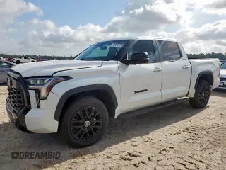 2024 Toyota Tundra Limited with VIN 5TFWA5DB1RX207646, listed as a Copart auction lot 61221575 with 5,077 mi miles and Salvage title. Bid and sale history available at DreamBid. Image 1.