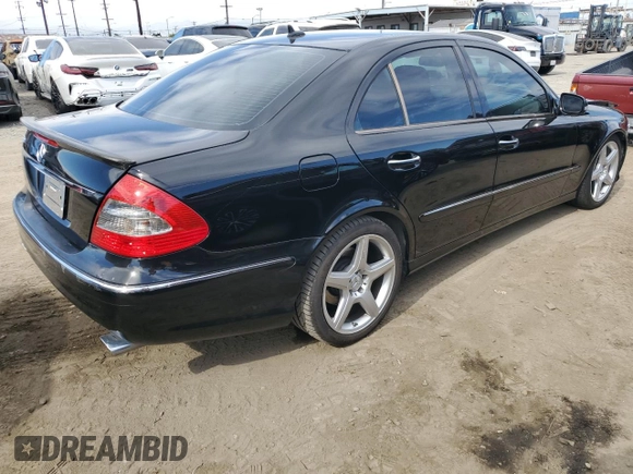2008 Mercedes-Benz E-Class Sport 5.5L with VIN WDBUF72X48B328801, listed as a Copart auction lot 52808095 with 91,850 mi miles and Salvage Title. Bid and sale history available at carsss.com. Image 3.