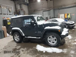 2017 Jeep Wrangler Sport with VIN 1C4AJWAG7HL606695, listed as a IAAI auction lot 41520359 with 112,926 mi miles and . Bid and sale history available at DreamBid. Image 13.