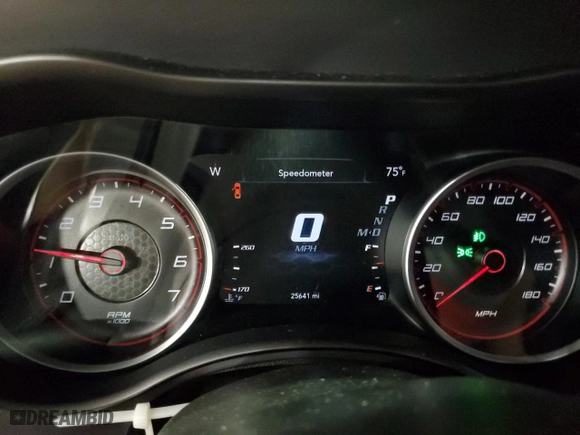 2021 Dodge Charger Scat Pack with VIN 2C3CDXGJ5MH640901, listed as a Copart auction lot 71079914 with 25641 miles and Salvage Title. Bid and sale history available at carsss.com. Image 9.