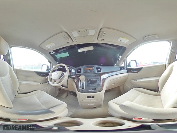 2012 Nissan Quest LE with VIN JN8AE2KP4C9037455, listed as a Copart auction lot 86509074 with NaN miles and Salvage Title. Bid and sale history available at carsss.com. Image 14.