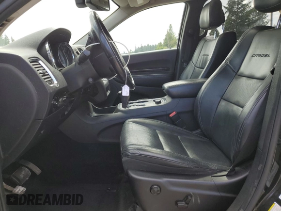 2011 Dodge Durango Citadel with VIN 1D4SE5GT9BC595393, listed as a Copart auction lot 65574855 with 193,538 mi miles and Salvage title. Bid and sale history available at DreamBid. Image 7.