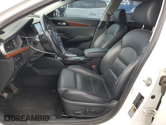 2017 Kia Cadenza Premium with VIN KNALC4J13H5091215, listed as a Copart auction lot 80734974 with 67,266 mi miles and Salvage Title. Bid and sale history available at carsss.com. Image 7.