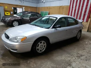 2006 Ford Taurus SE with VIN 1FAFP53U56A233849, listed as a Copart auction lot 50472835 with 0 mi miles and Salvage Title. Bid and sale history available at carsss.com. Image 1.