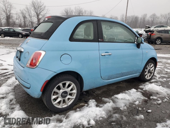 2017 FIAT 500 Pop z VIN 3C3CFFLR4HT505924, wystawiony jako Copart lot #81500754 z przebiegiem 49 618 mil mil oraz Nie do naprawy • Non repairable. Historia ofert i sprzedaży dostępna na DreamBid. Obrazek 3.