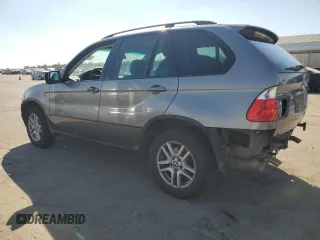 2005 BMW X5 3.0i with VIN 5UXFA13595LY02037, listed as a Copart auction lot 75937804 with 194,485 mi miles and Salvage Title. Bid and sale history available at carsss.com. Image 2.
