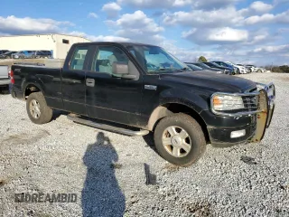 2005 Ford F-150 STX with VIN 1FTRX14WX5NA53841, listed as a Copart auction lot 89289015 with 243,460 mi miles and Salvage Title. Bid and sale history available at carsss.com. Image 4.