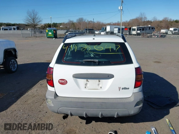 2006 Pontiac Vibe with VIN 5Y2SL65806Z408696, listed as a IAAI auction lot 41825647 with 160,000 mi miles. Bid and sale history available at carsss.com. Image 16.