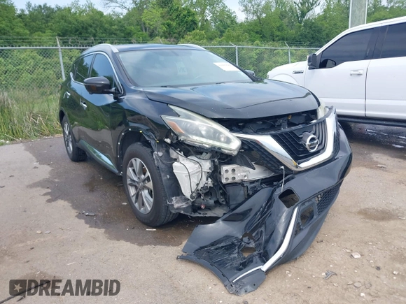 2018 Nissan Murano SV with VIN 5N1AZ2MG7JN108130, listed as a IAAI auction lot 42081689 with 114,765 mi miles and . Bid and sale history available at carsss.com. Image 6.