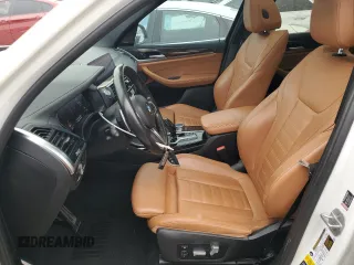 2020 BMW X3 M40i with VIN 5UXTY9C00L9C93079, listed as a Copart auction lot 44210585 with 53,087 mi miles and Salvage Title. Bid and sale history available at DreamBid. Image 7.