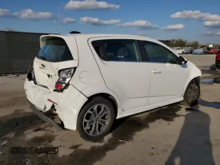 2017 Chevrolet Sonic LT z VIN 1G1JD6SH7H4151378, wystawiony jako Copart lot #44698955 z przebiegiem 174 188 mil mil oraz Szkoda całkowita • Salvage title. Historia ofert i sprzedaży dostępna na DreamBid. Obrazek 3.